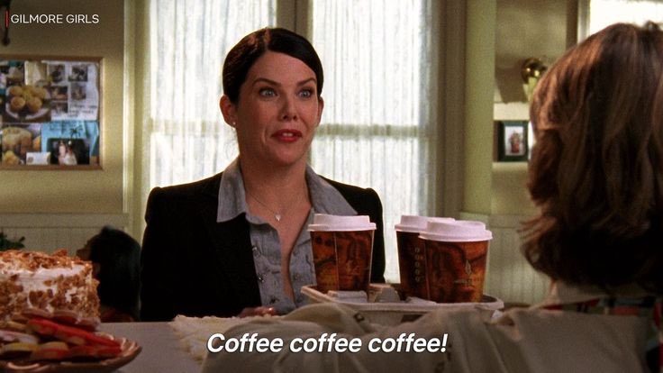 happy national coffee day to the coffee queen herself, lorelai gilmore ☕️