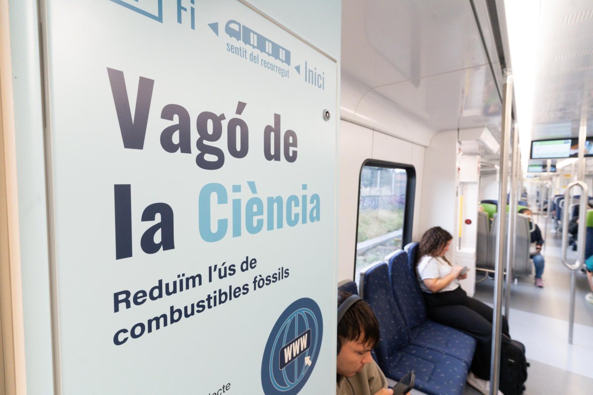 VirginiaLuzon's tweet photo. Molt orgullosa del premi Prismas dels Museus Científics d’A Corunya com a Millor Projecte singular per al Vagó de la Ciència de la @UABBarcelona i els @FGC. Un gran reconeixement per una iniciativa pionera 🔝🎉

https://t.co/SuJrWXQlaj

#UAB #prismas https://t.co/9zp4yWt2MX