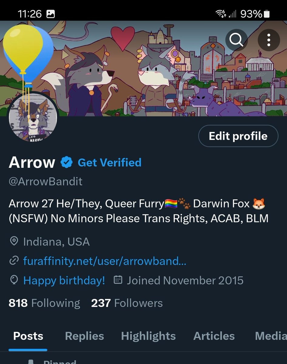 ArrowBandit's tweet photo. B-Day but the balloons seem broken. Had dinner with friends last night https://t.co/j859wSbQ2t