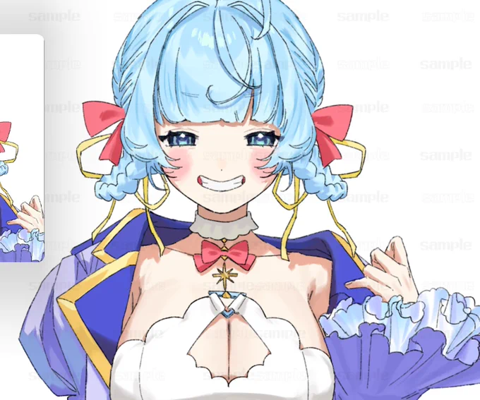 SUKIMA用に描いた子、みんな可愛くてお気に入りです 