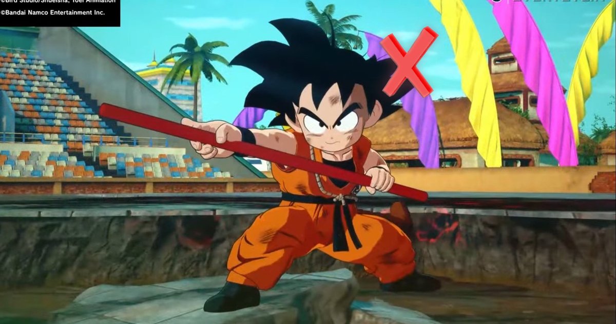Gogta__'s tweet photo. Please fix Kid Goku @BandaiNamcoUS 🙏 (this is a recommendation with the aim of improving the game) #SparkingZero https://t.co/juuSYmUIN8