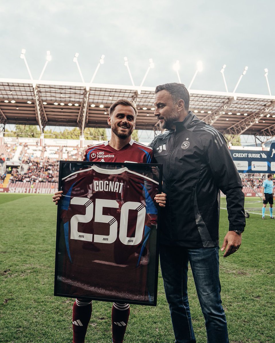 2️⃣5️⃣0️⃣ 𝒇𝒐𝒊𝒔 𝒎𝒆𝒓𝒄𝒊 🫶🇱🇻

Timothé Cognat a atteint la barre des 250 matchs avec le Servette FC ❤️
