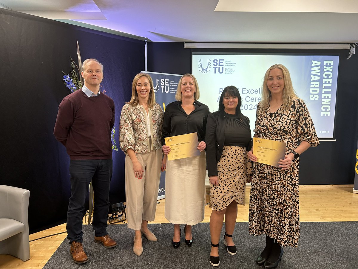 SETU Arts & Humanities (@setuhumanities) on Twitter photo Congratulations to Noelle & Yvonne who were nominated by their colleagues for a PMSS excellence award. So well deserved! Congratulations to Noelle & Yvonne who were nominated by their colleagues for a PMSS excellence award. So well deserved!