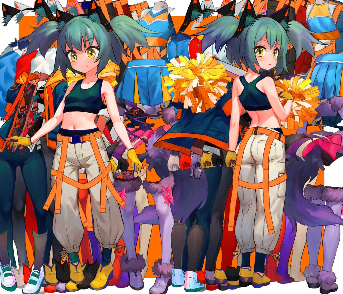 というわけでよそのこきせかえシリーズにまた一つ作品が増えました
こんどのも自信作です!(着せ替えファイル作りの知見がたまっていく) 