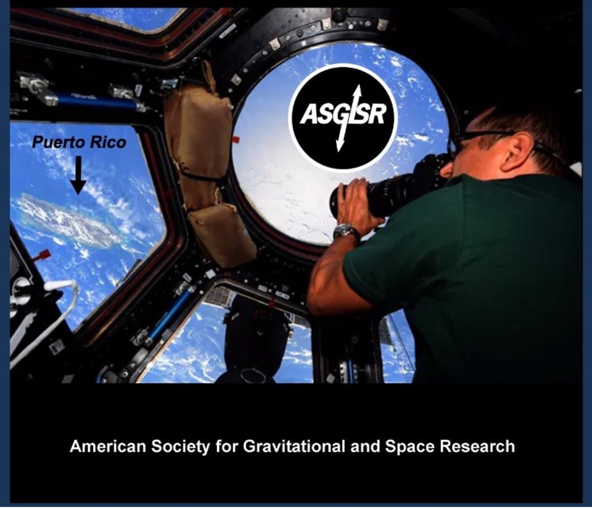 Call for Abstracts: 2024  American Society for Gravitational and Space Research Meeting (ASGSR), December 3-7, 2024, San Juan, Puerto 
Link: asgsr.org/asgsr-2024-pue…