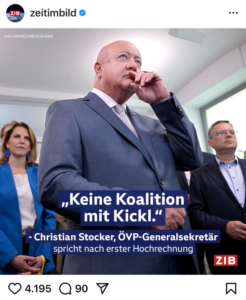 tanjamaier17's tweet image. I call bullshit for posterity sake. I don’t believe the party that comes in 1st with 30% of the vote can be ignored for democracy to function. The ÖVP will of course get in bed with the FPÖ just like they are in 3 states already.