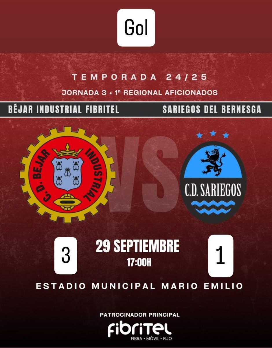 CD Béjar Industrial FIBRITEL tweet media