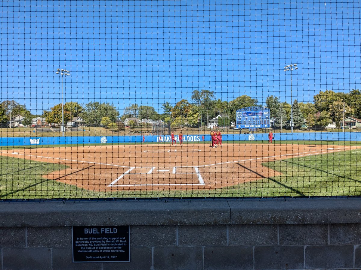 Third day in a row with this view of <a href="/CycloneSB/">Iowa State Softball</a>