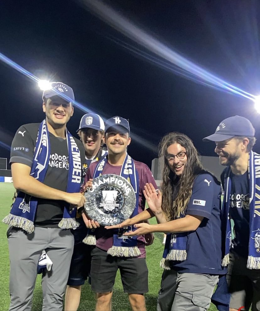 Riccardo Cominelli (@riccardoclw) on Twitter photo Woke up & still such a surreal feeling knowing we are Champions! Thank you <a href="/nocohailstormfc/">Northern Colorado Hailstorm FC</a> for letting us hold the first ever trophy in club’s history!
From our first season, many different ‘home’ games, Tulsa away, & more - now we are #USLJägermeisterCup Champions! 🏆⛈️ Woke up & still such a surreal feeling knowing we are Champions! Thank you <a href="/nocohailstormfc/">Northern Colorado Hailstorm FC</a> for letting us hold the first ever trophy in club’s history!
From our first season, many different ‘home’ games, Tulsa away, & more - now we are #USLJägermeisterCup Champions! 🏆⛈️