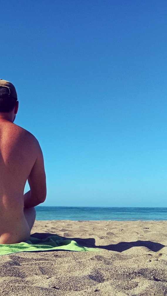 Pues contra todo pronóstico...
Espectacular día de playa