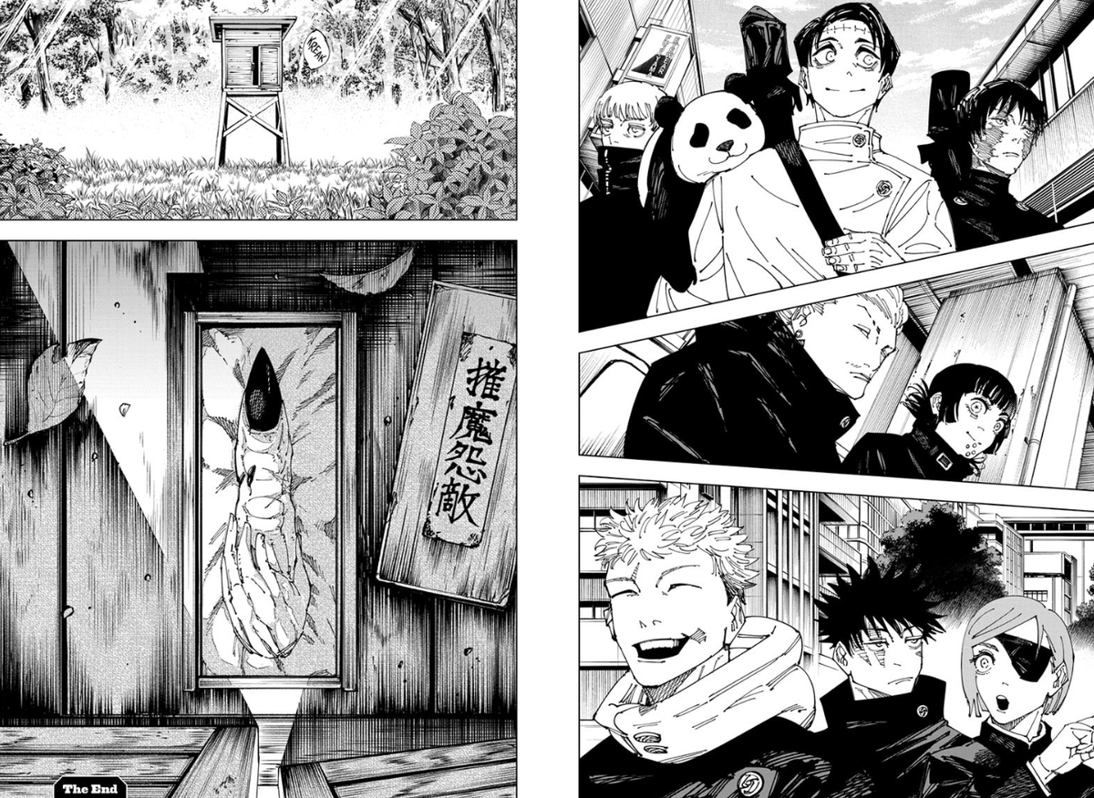 PeronaKire's tweet photo. #ThankYouGegeAkutami I change my mind I love this ending https://t.co/O9fC5HuBPr
