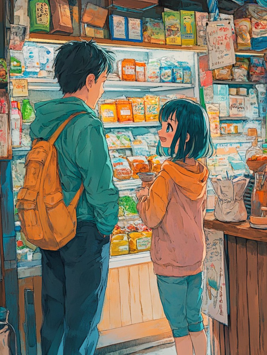 yuugaku's tweet photo. 『日常』

今日もお疲れ様でした♪
#AIイラスト #AIart https://t.co/MuOLRnLIIG