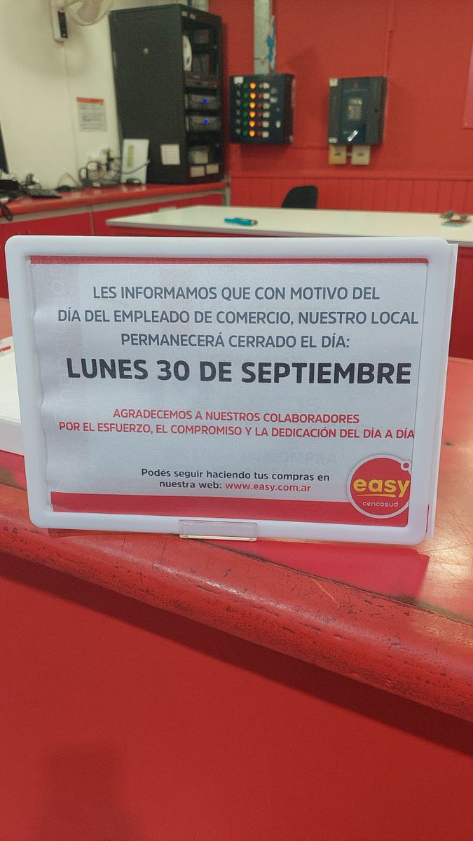 Mañana lunes, 30 de septiembre, las y los trabajadores mercantiles vamos a celebrar el Día del Empleado de Comercio, jornada durante la cual todos los comercios estarán cerrados ya que transcurrirá como un Feriado Nacional.
