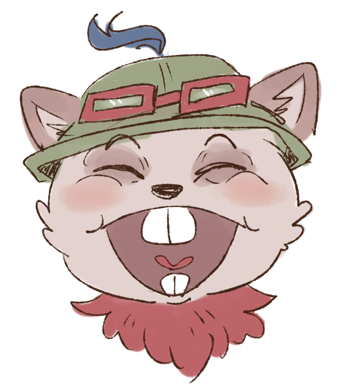 inkyypie's tweet photo. mfw teemo ASU https://t.co/ZSFGZoncQT