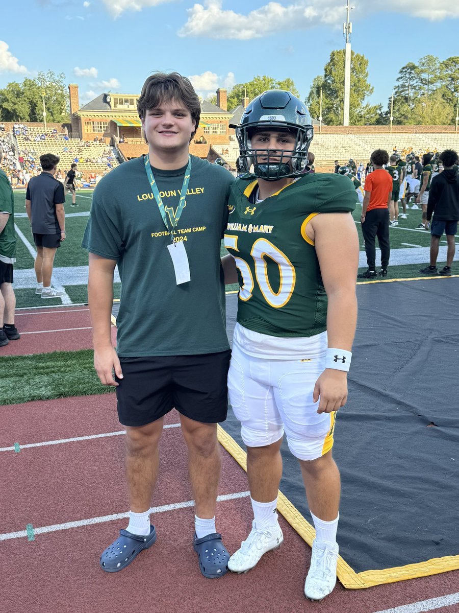 WillRimmel's tweet photo. Great visiting @WMTribeFootball  game this week and a big win. Always good to see @CoachMLondonjr @DLRunStoppers @michael_kabban @ColeKielhorn https://t.co/0UbXRv5b7Q