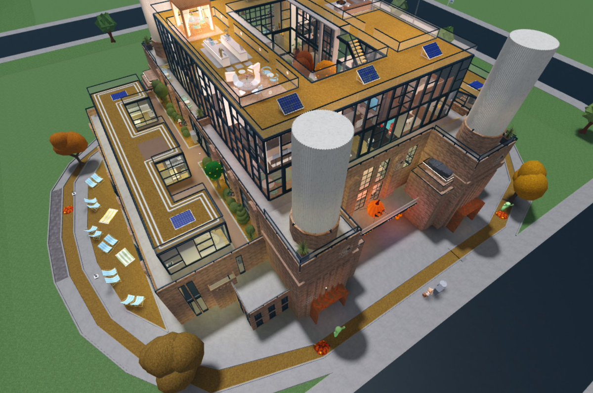 Happy Fall..! 🍁

The power station was all dusty and quiet over the ends of summer, but now were brushed off and clean  and ready for the newest things to come!
 
#BloxburgParody #BatterseaPSBB