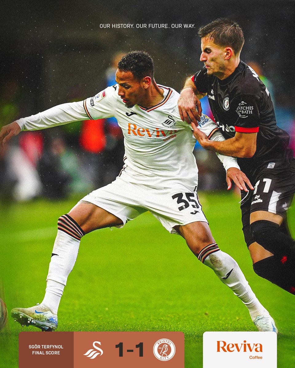 SwansOfficial's tweet image. It ends level. 

#SWAvBRC | @SkyBetChamp
