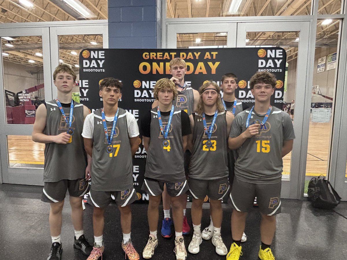 🏆Congrats to Players Advantage Basketball, HS Boys Red Champion at today's Fall Slam Shootout.🍁350+ teams!

➡️NEXT: All Out Shootout on Oct 5-6 in Romeoville &amp; Northbrook.
onedayshootouts.com