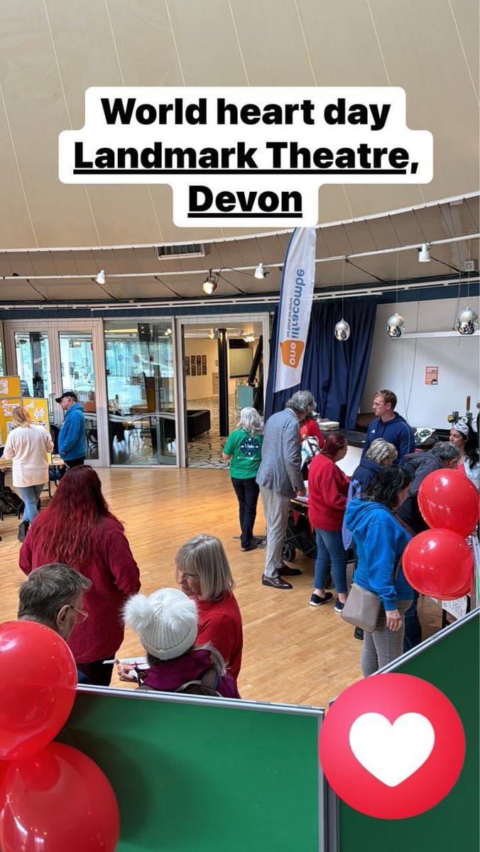 PoppyBrooks1's tweet photo. Fantastic community event today in Ilfracombe for #WorldHeartDay2024 

Thanks to @OneIlfracombe for organising and for your ongoing collaboration! 

#DetectTheUndetected 
#25in25 https://t.co/qeSOIcoSqL
