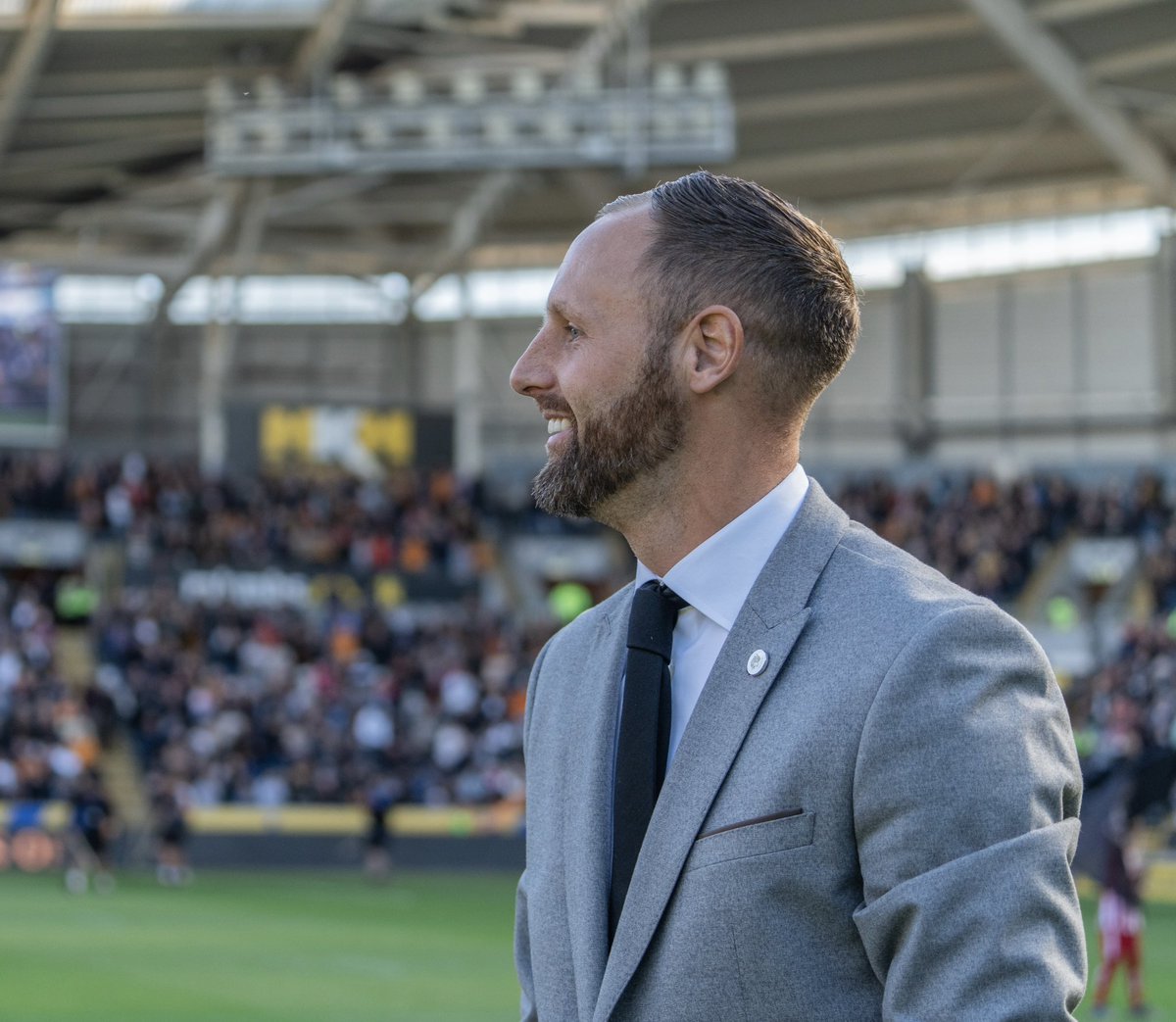 Great day at the MKM yesterday celebrating the 120th anniversary. Nice 4-1 victory for the lads too 🧡🖤 <a href="/HullCity/">Hull City</a>