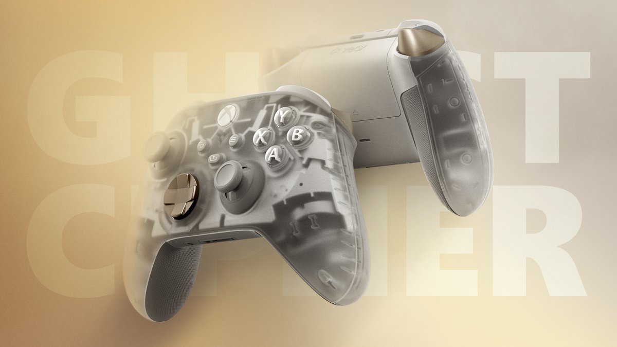 Xbox_Saudi's tweet image. تعرفوا على جهاز التحكم اللاسلكي الجديد من إكس بوكس Ghost Cipher إصدار خاص.
قريباً في الأسواق! هل أنتم متحمسين؟
#GhostCipher #XboxController #XboxWirelessController #XboxSaudi
