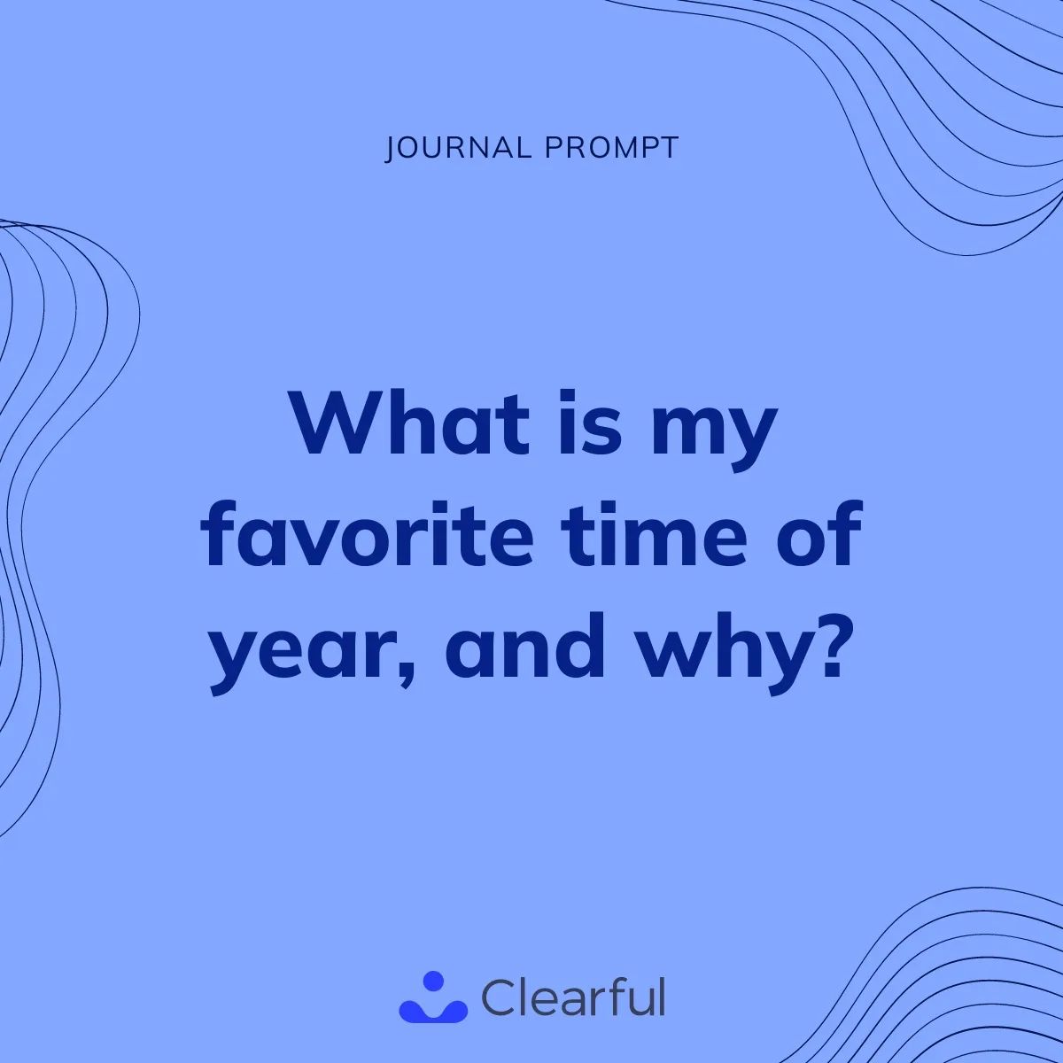 ✨Journal Prompt: What is my favorite time of year, and why?

Share your answers below.

#journaling #journalprompt #mindfulness buff.ly/436Bv83