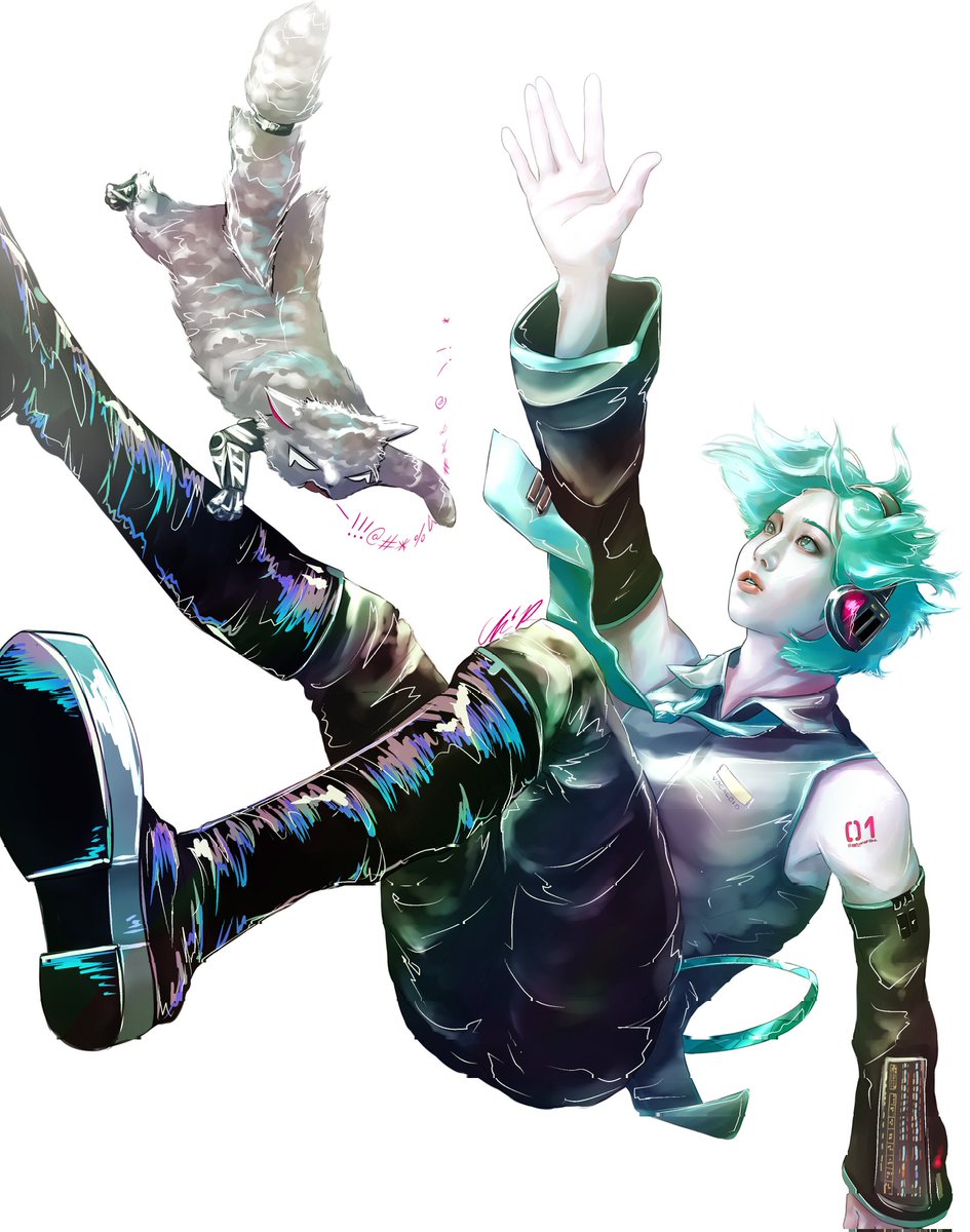 chris_srr's tweet photo. -the world is mine- 
#hanjisung #hatsunemiku https://t.co/W2YdmbDs95
