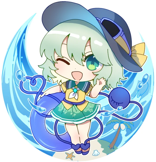 夏っぽいこいしちゃん 