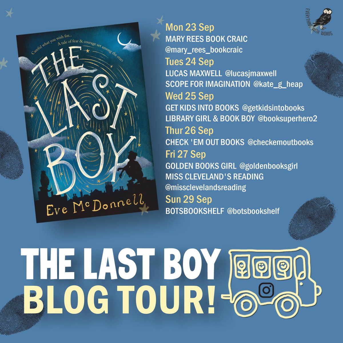 BotsBookShelf (@botsbook) on Twitter photo A review for The Last Boy blog tour, thank you so much <a href="/Eve_Mc_Donnell/">Eve McDonnell 💫 See you on Instagram 😀</a> for including me in your blog tour!
See more here: botsbookshelf.com/the-last-boy-b…
<a href="/EveryWithWords/">Mikka @ Everything With Words</a> A review for The Last Boy blog tour, thank you so much <a href="/Eve_Mc_Donnell/">Eve McDonnell 💫 See you on Instagram 😀</a> for including me in your blog tour!
See more here: botsbookshelf.com/the-last-boy-b…
<a href="/EveryWithWords/">Mikka @ Everything With Words</a>