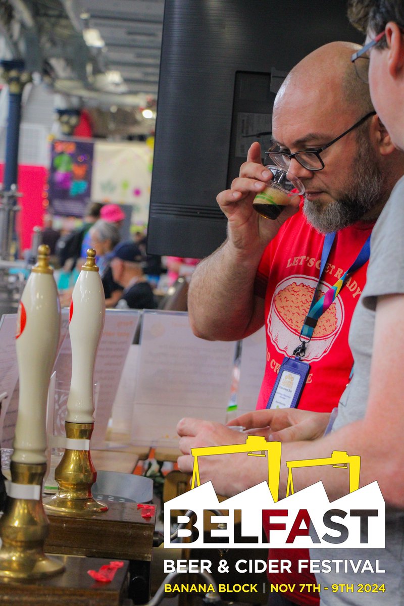 The Festival is organised and run entirely by volunteers. We'd love you to share your and our love of beer. No experience is expected or required. We can't expect you to recommend beers without tasting them so volunteers are rewarded in beer. Sign up now belfastbeerfestival.co.uk/volunteering