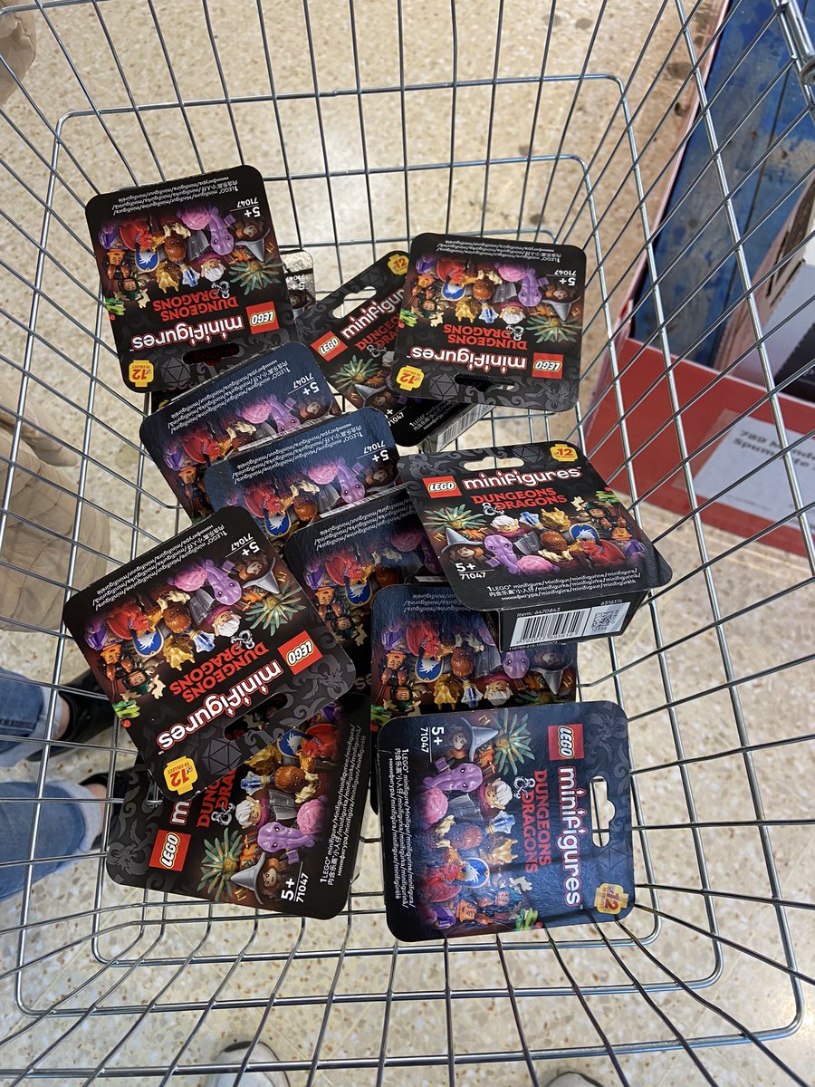 Well, that was a successful shop… although missing ONE figure!