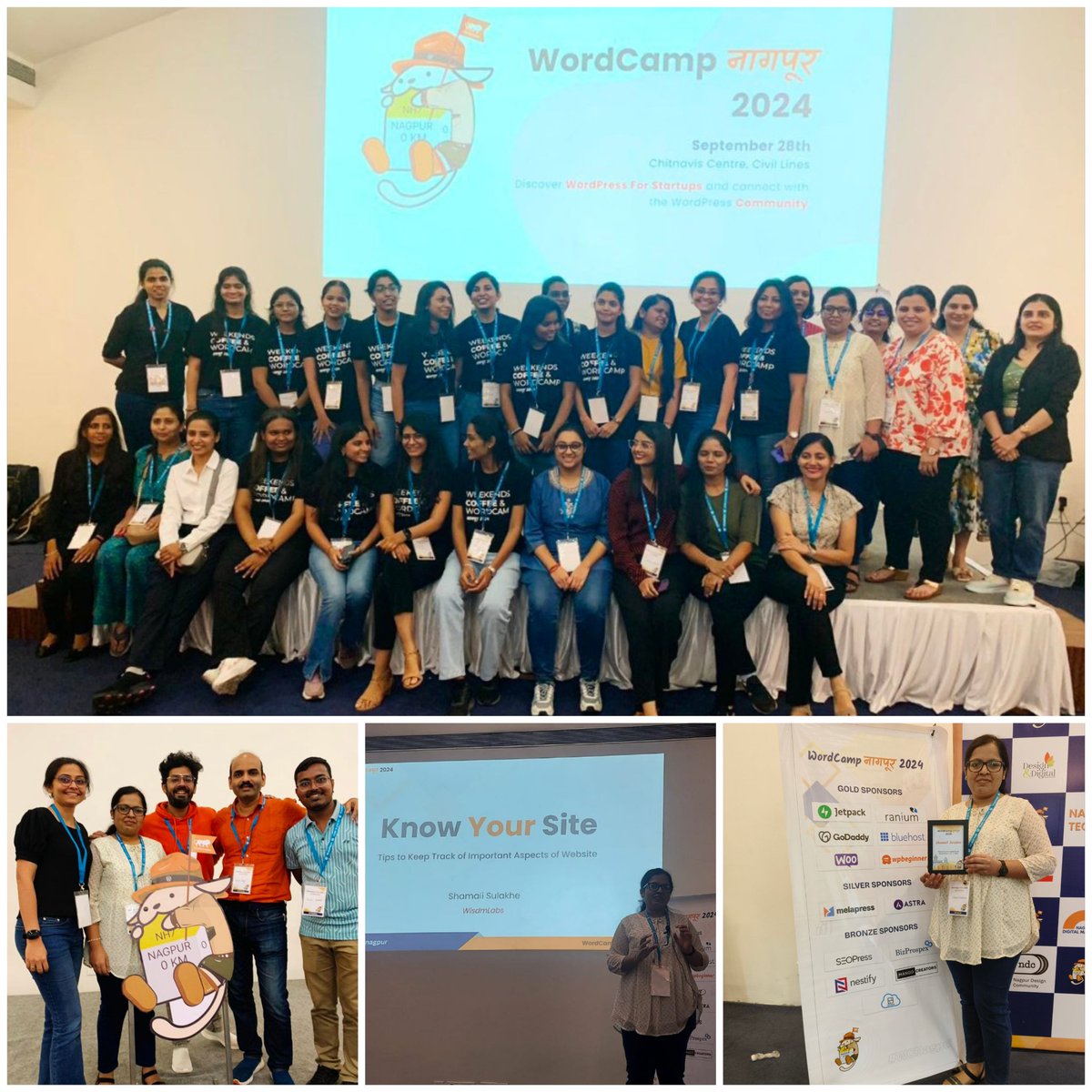Glad to be a part of #WCNagpur2024

Thank you <a href="/wcnagpur/">WordPress Community Nagpur #WCNagpur</a> for making this a success!

Happy WordCamping!
