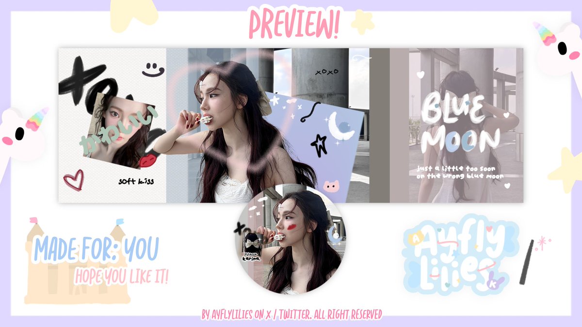 ayflylilies's tweet photo. A repost would be appreciated! <3

Halo!! Ayyara ada ready stock layout Karina dan Ziyoung, yang bisa kamu jemput sekarang. Boleh langsung DM aku ya (harganya di ALT), terimakasih. Ayo jajan guys <3

#zonauang #zonaba https://t.co/KLUwfomFrm