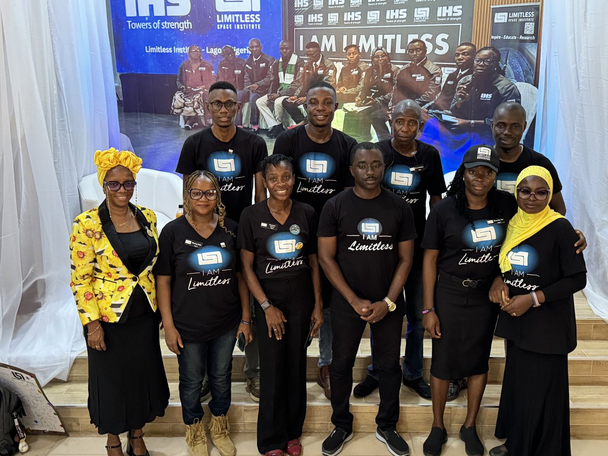 spacespartan's tweet photo. @sam1darwish A week of excitement, inspiration and Limitless learning! Thank you for your support of these incredible educators in Nigeria. The future is Limitless!
@explorelsi https://t.co/S3yyQ8MtiW
