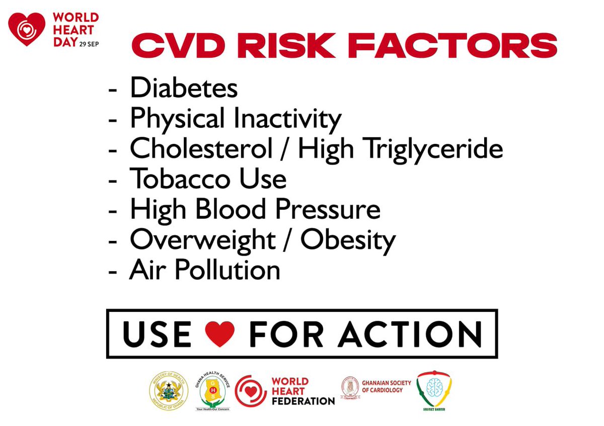 _GHSofficial's tweet photo. This #WorldHeartDay, let’s come together and Use Heart for #Action! 
#heart disease is the leading #cause of death worldwide, but with the right steps, we can prevent it. https://t.co/rGWFMO3pYR