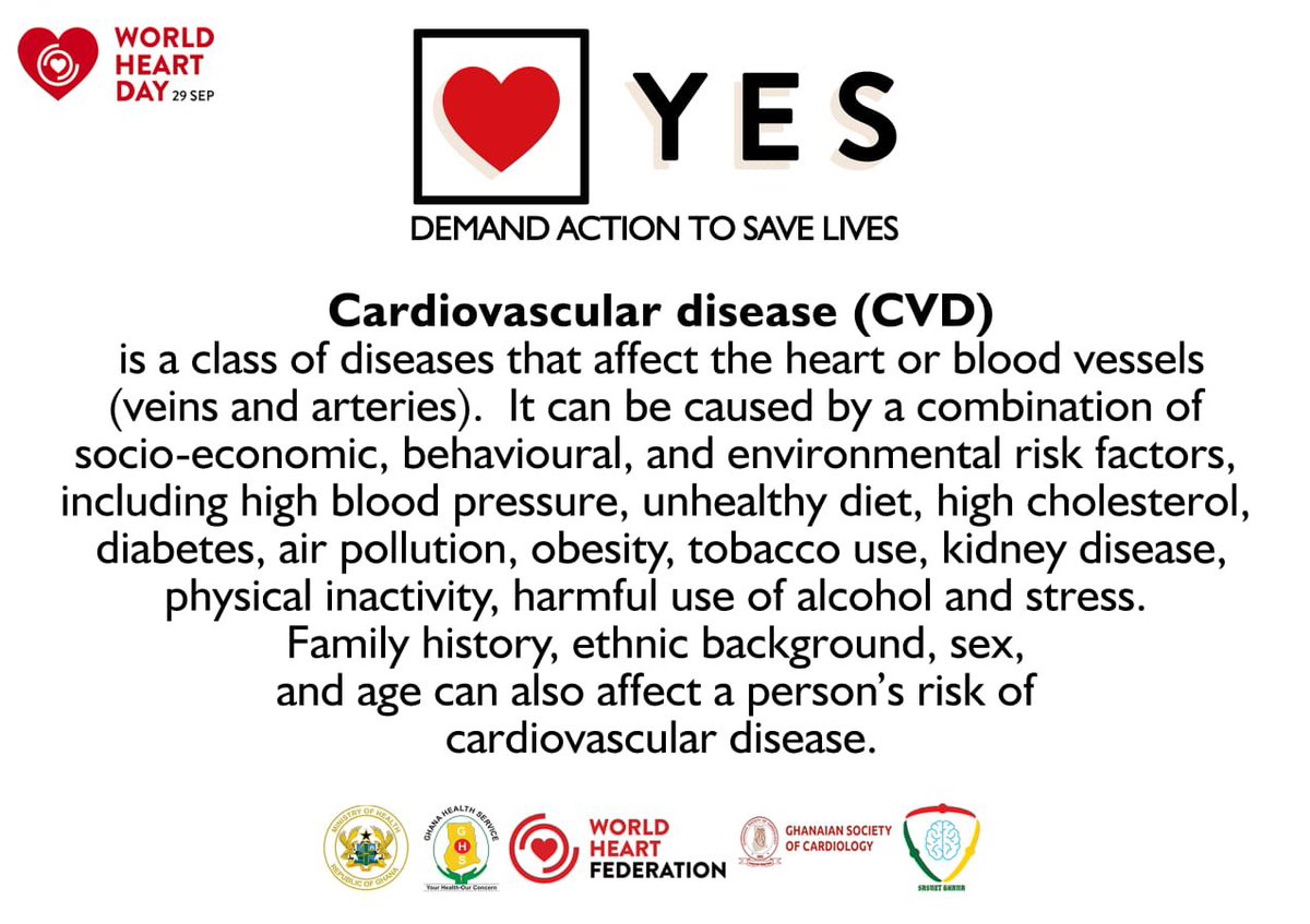 _GHSofficial's tweet photo. This #WorldHeartDay, let’s come together and Use Heart for #Action! 
#heart disease is the leading #cause of death worldwide, but with the right steps, we can prevent it. https://t.co/rGWFMO3pYR