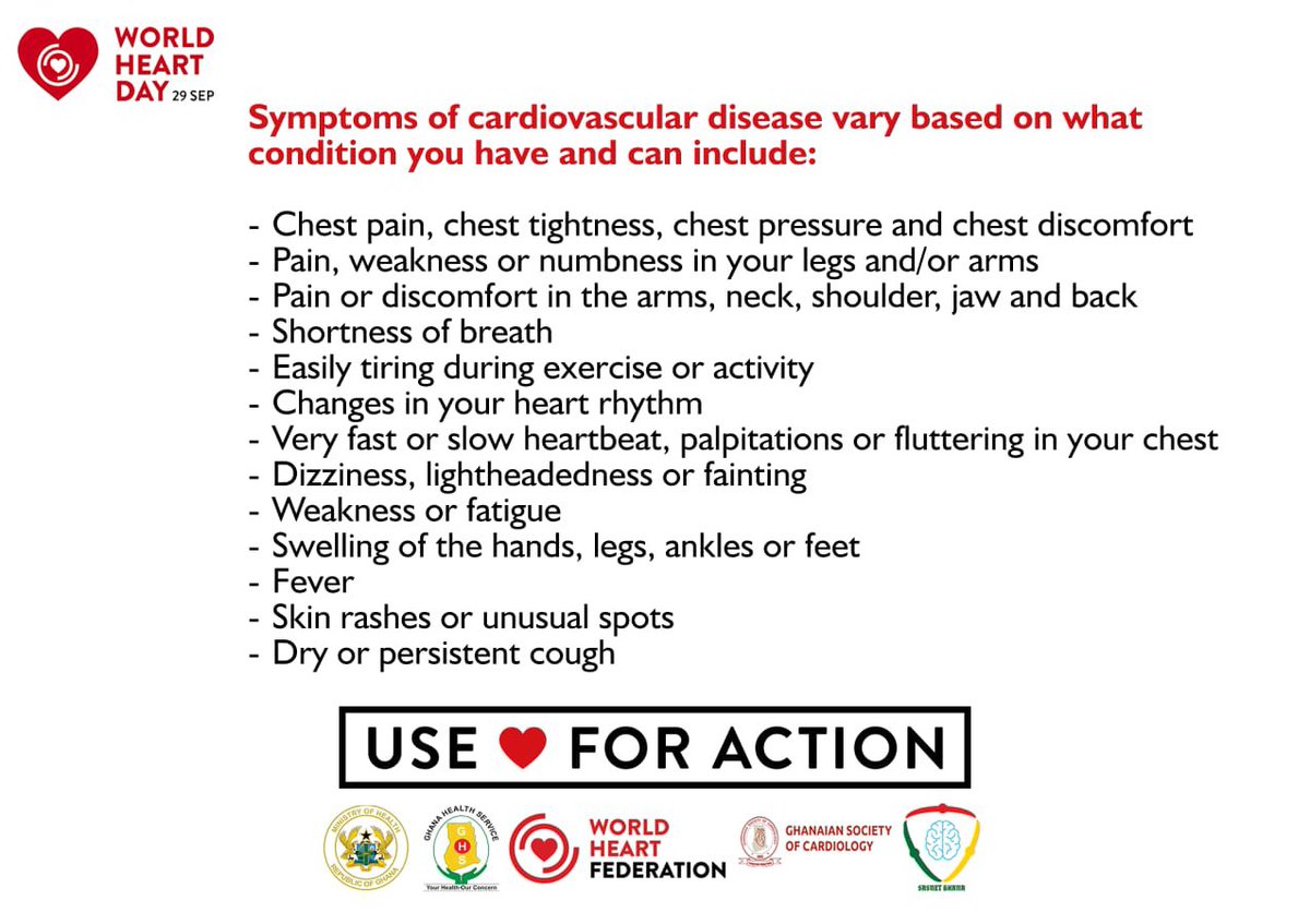 _GHSofficial's tweet photo. This #WorldHeartDay, let’s come together and Use Heart for #Action! 
#heart disease is the leading #cause of death worldwide, but with the right steps, we can prevent it. https://t.co/rGWFMO3pYR