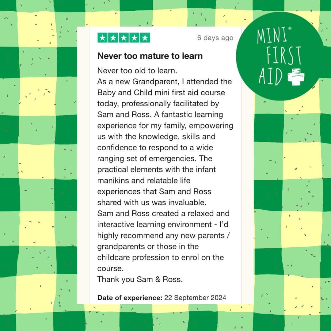 MFADorset's tweet photo. Another couple of lovely 5🌟 reviews we've received recently! 

Thank you so much for those who take the time to leave us a review. It's really great to receive such great feedback, and it shows us just how important these classes are to those who attend 💚

#minifirstaid https://t.co/Ry4gJAliYa