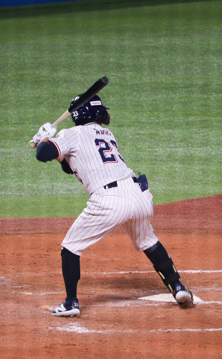 ucchiii1126's tweet photo. 青木さん！
かっこよかった😭
#swallows https://t.co/1RMoJGkVPB