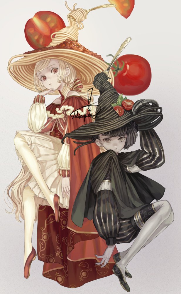 mizumizutorisan's tweet photo. 前に描いた食べ物系ファッション数枚。今も気に入ってます https://t.co/6G9AwAfWMI