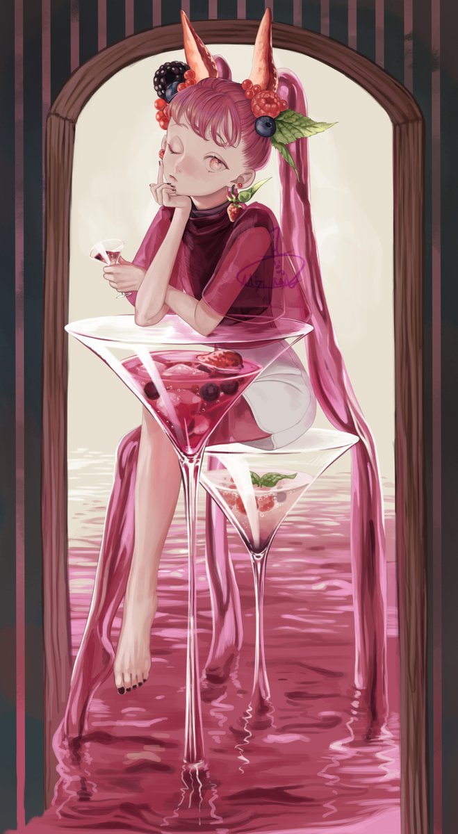 mizumizutorisan's tweet photo. 前に描いた食べ物系ファッション数枚。今も気に入ってます https://t.co/6G9AwAfWMI
