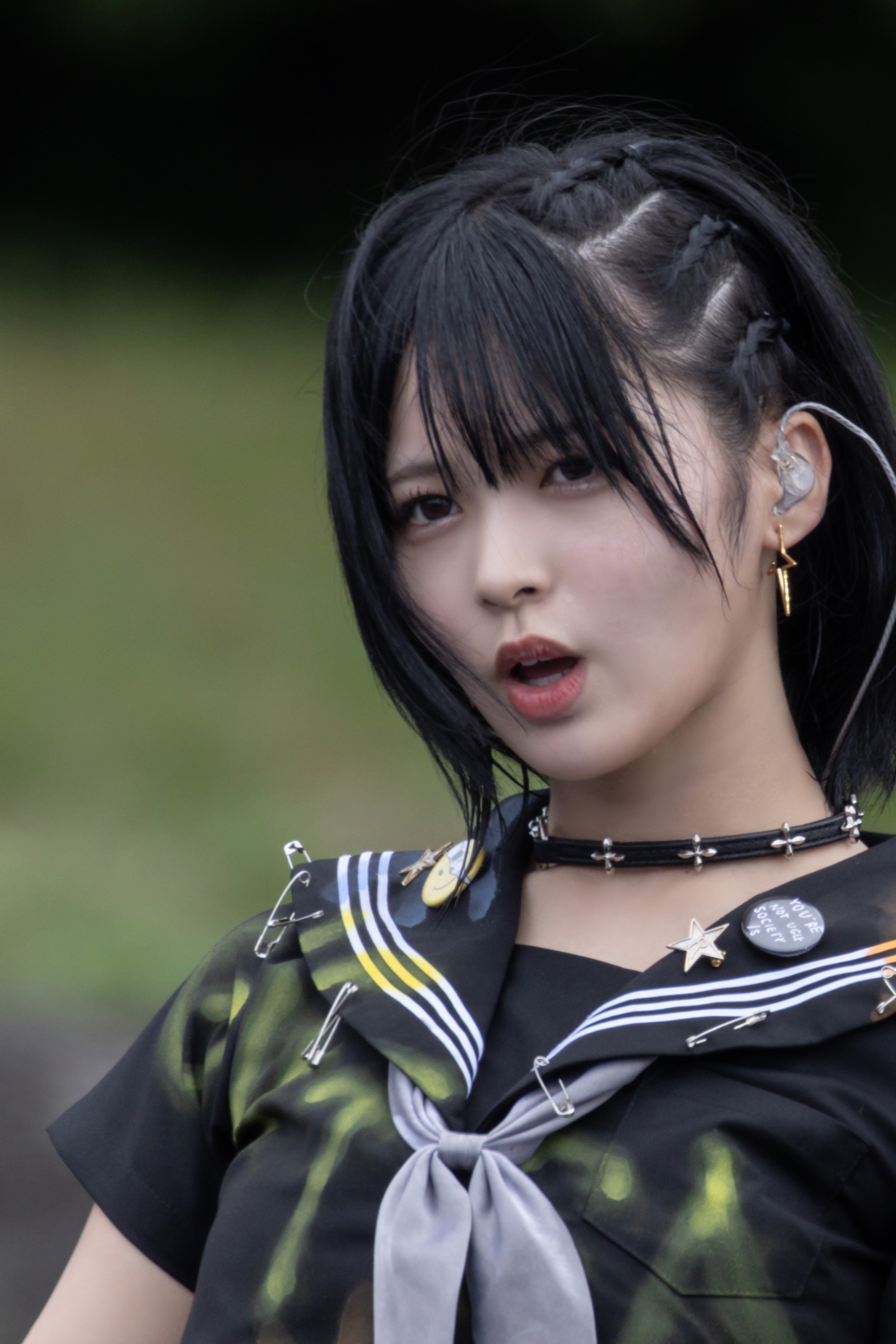 ♩ニアジョイ/江角怜音/イコノイジョイ2024衣装③/ダイナー衣装/直筆 ≒JOY ニアジョイ 江角怜音 生写真 イコノイジョイ2024 ダイナー