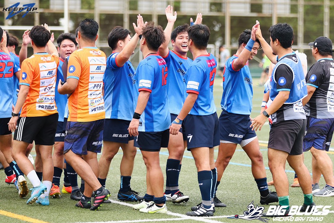 BIG_BLUES_RUGBY's tweet photo. 🔥𝐌𝐀𝐓𝐂𝐇 𝐏𝐇𝐎𝐓𝐎🔥
トップイーストCグループ 第3節
🗓 2024/9/29(日) 12:30
🆚 #あいおいニッセイ同和損保タフウルズ
45 - 10
#BIGBLUES八千代ベイ東京 #BB #BBer #トップイースト #トップイーストもいいぞ #rugby #ラグビー #八千代市 #ベイ東京 https://t.co/5P08DxvwEX