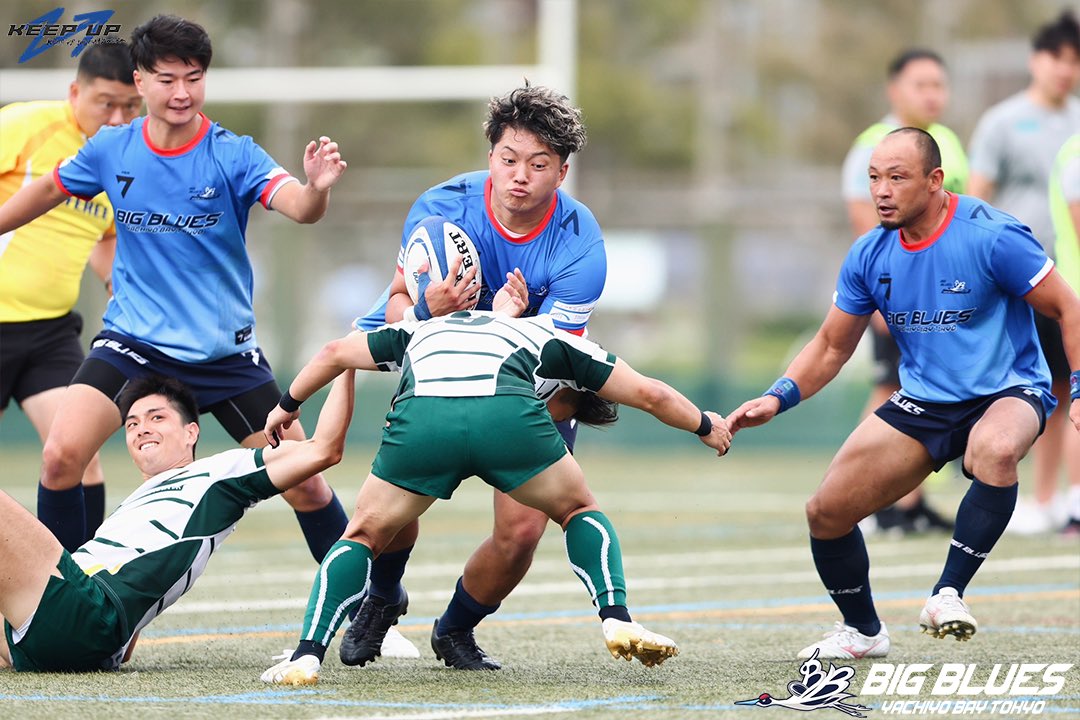 BIG_BLUES_RUGBY's tweet photo. 🔥𝐌𝐀𝐓𝐂𝐇 𝐏𝐇𝐎𝐓𝐎🔥
トップイーストCグループ 第3節
🗓 2024/9/29(日) 12:30
🆚 #あいおいニッセイ同和損保タフウルズ
45 - 10
#BIGBLUES八千代ベイ東京 #BB #BBer #トップイースト #トップイーストもいいぞ #rugby #ラグビー #八千代市 #ベイ東京 https://t.co/5P08DxvwEX