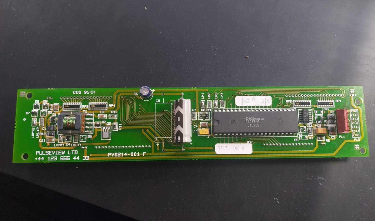 WillConsole's tweet photo. Does anyone have any fruit machine spares in their stash?
Looking for an Alpha Display Unit - PulseView PV0214-001-F
#slots #fruitmachine https://t.co/6RmqXnPbna