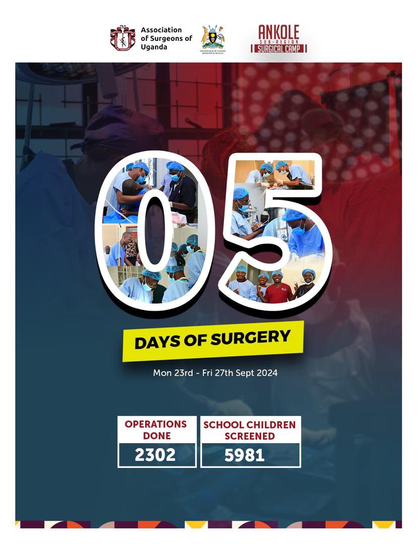 We hosted the Deputy Speaker of the Parliament of Uganda, Right Honorable Thomas Tayebwa, at the closing ceremony of the week long surgical camp at Kampala International University western campus.