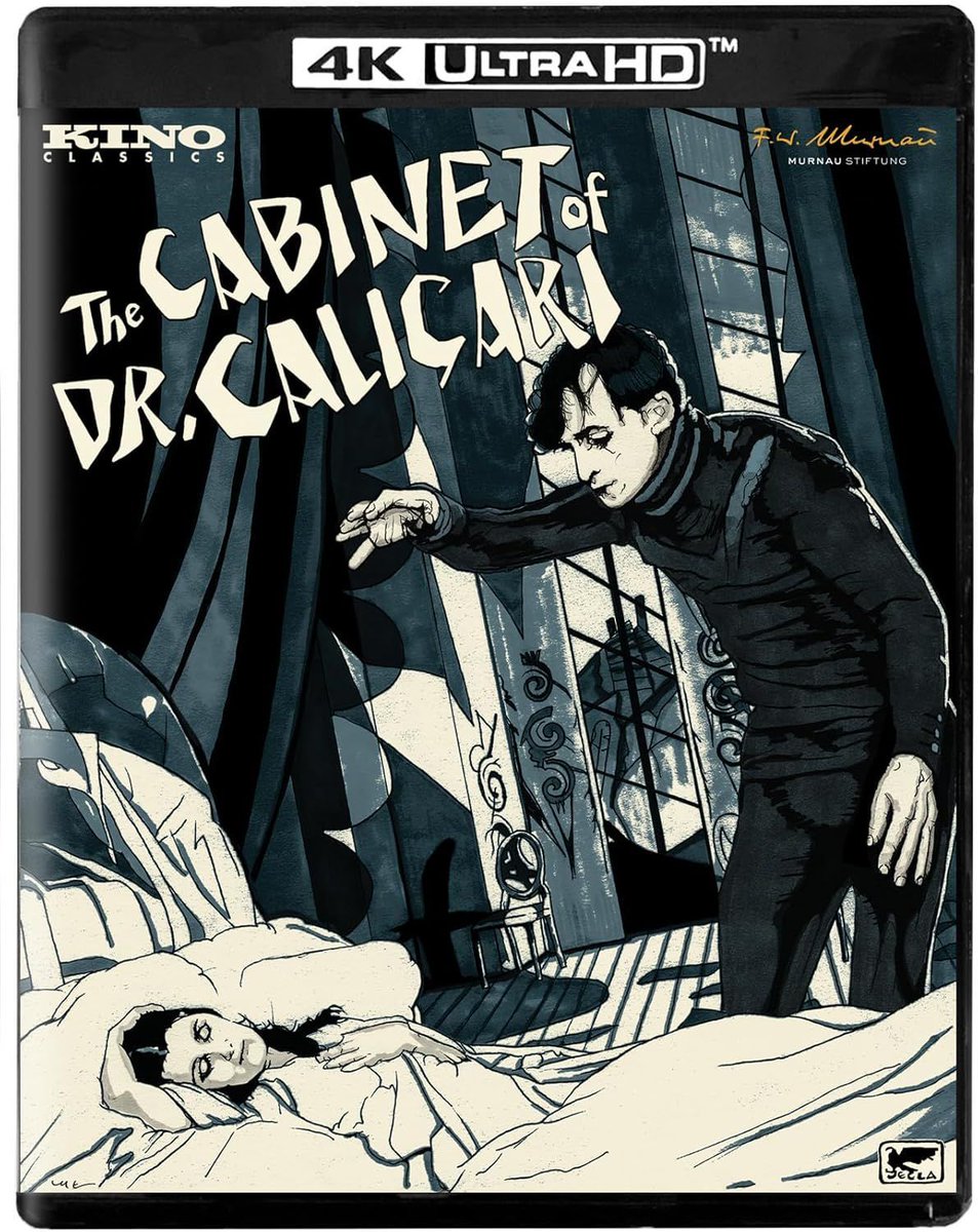 PhysMediaHQ's tweet image. 🇨🇦 Pre-order Alert! 🚨 Experience a horror classic reborn! 🎃 The Cabinet of Dr. Caligari (4KUHD) [Blu-ray] releases Nov 5, 2024!  

Pre-Order Now: buff.ly/4eH6mOv 

#TheCabinetOfDrCaligari #HorrorClassics #GermanExpressionism #4KUHD #BluRay #SilentFilm #HorrorMovies