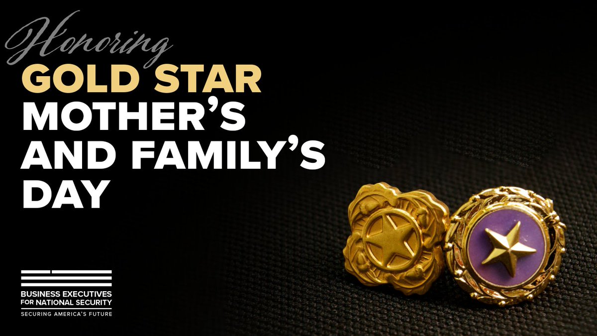 On the last Sunday of September, we observe Gold Star Mother's and Family's Day, honoring the families of fallen service members and recognizing their sacrifice, loss, and healing. 🇺🇸