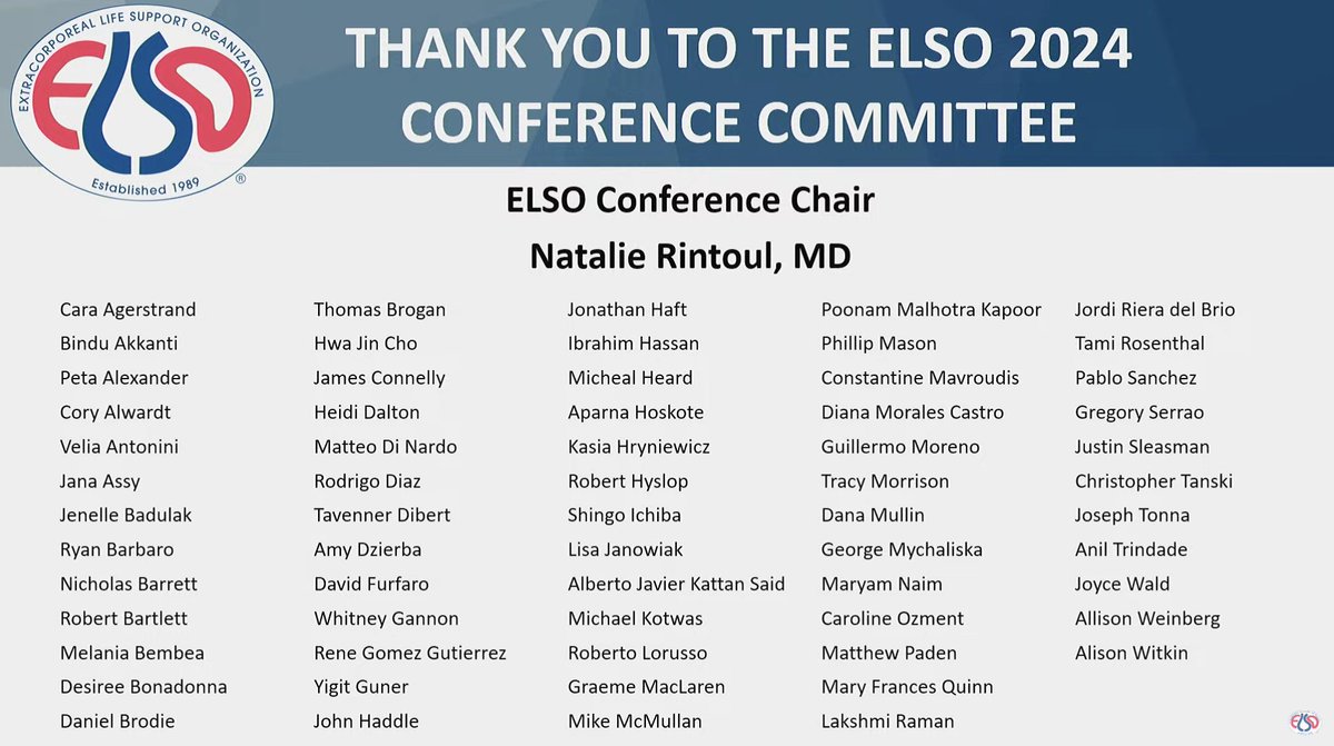 📢 Big announcement!! We are live on <a href="/YouTube/">YouTube</a> with the #ELSO2024 35th ELSO annual conference plenary session, free open access: connect now!! 
 #FOAMcc #FOAMecmo 
🎥 youtube.com/watch?v=GuVFLJ…
