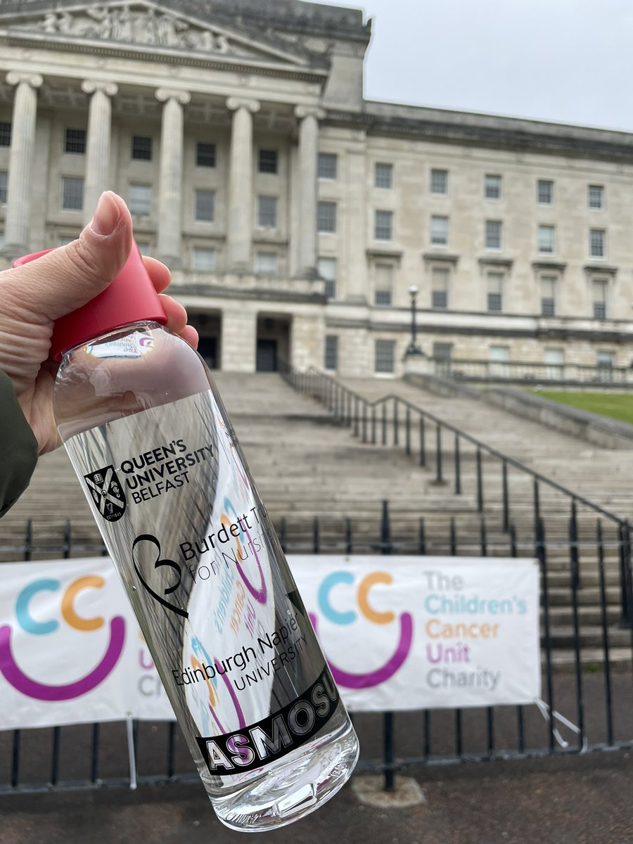 DanaStott2's tweet image. Today I took part in my 1st walk for Children’s cancer at Stormont in Belfast, it was a great atmosphere and very well organised! #ASMOSUSresource water bottles came in handy @QUBAmbitionSONM